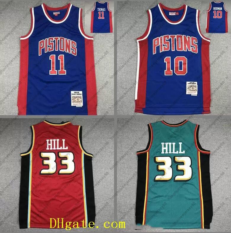 CUSTOM Retro Men basketball DetroitCity Team 33 Grant Hill 11 Isaiah Thomsa 10 Dennis Rodman Mitchell&Ness 1998-99 Hardwoods Classic Jersey
CUSTOM Retro Men basketball DetroitCity Team 33 Grant Hill 11 Isaiah Thomsa 10 Dennis Rodman Mitchell&Ness 1998-99 Hardwoods Classic Jersey