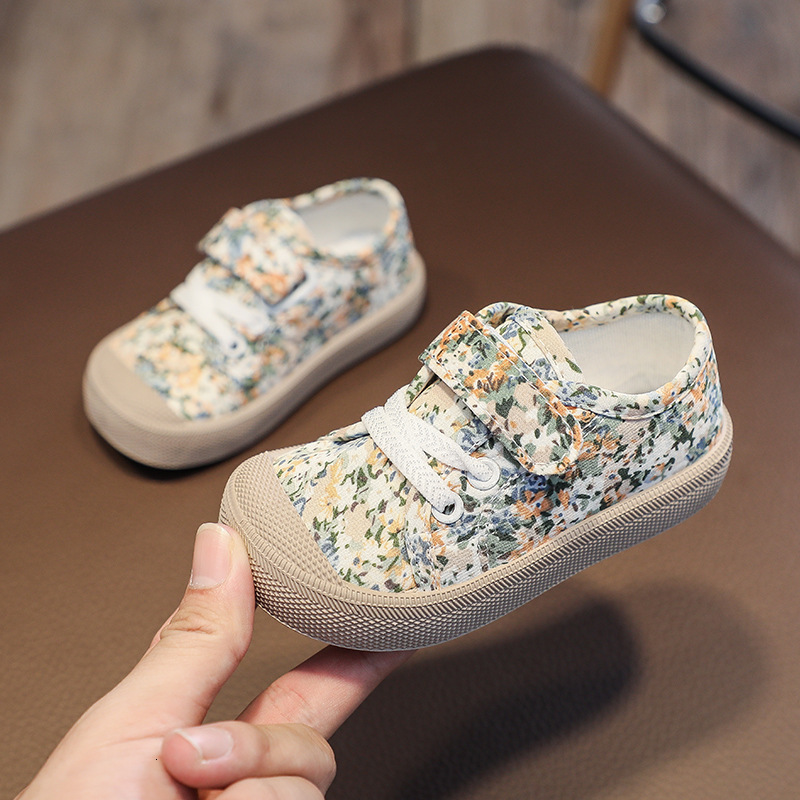 First Walkers Children Canvas Shoes for Kids First Walkers Breathable Spring Fashion Toddler Girl Boys Casual 230314