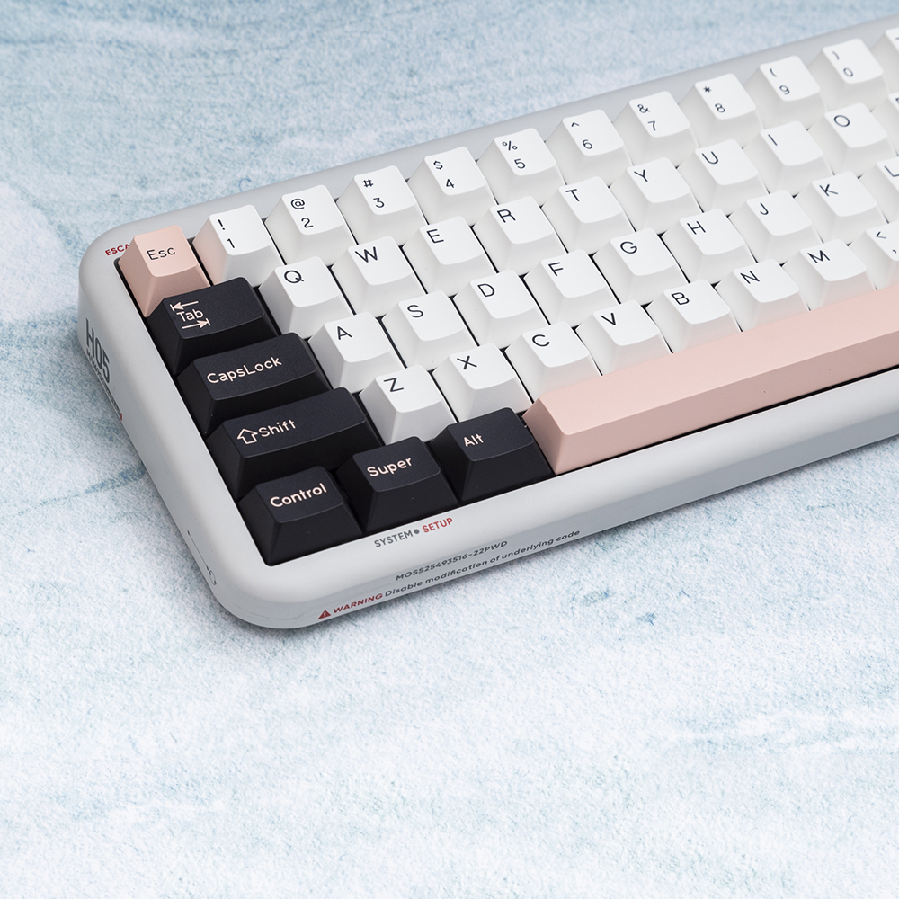 GMK Olivia Keycap Cherry Profile PBT Keycaps Pink Black White 178 Key Cap Set for Mechanical Gaming Keyboard MX Custom DIY