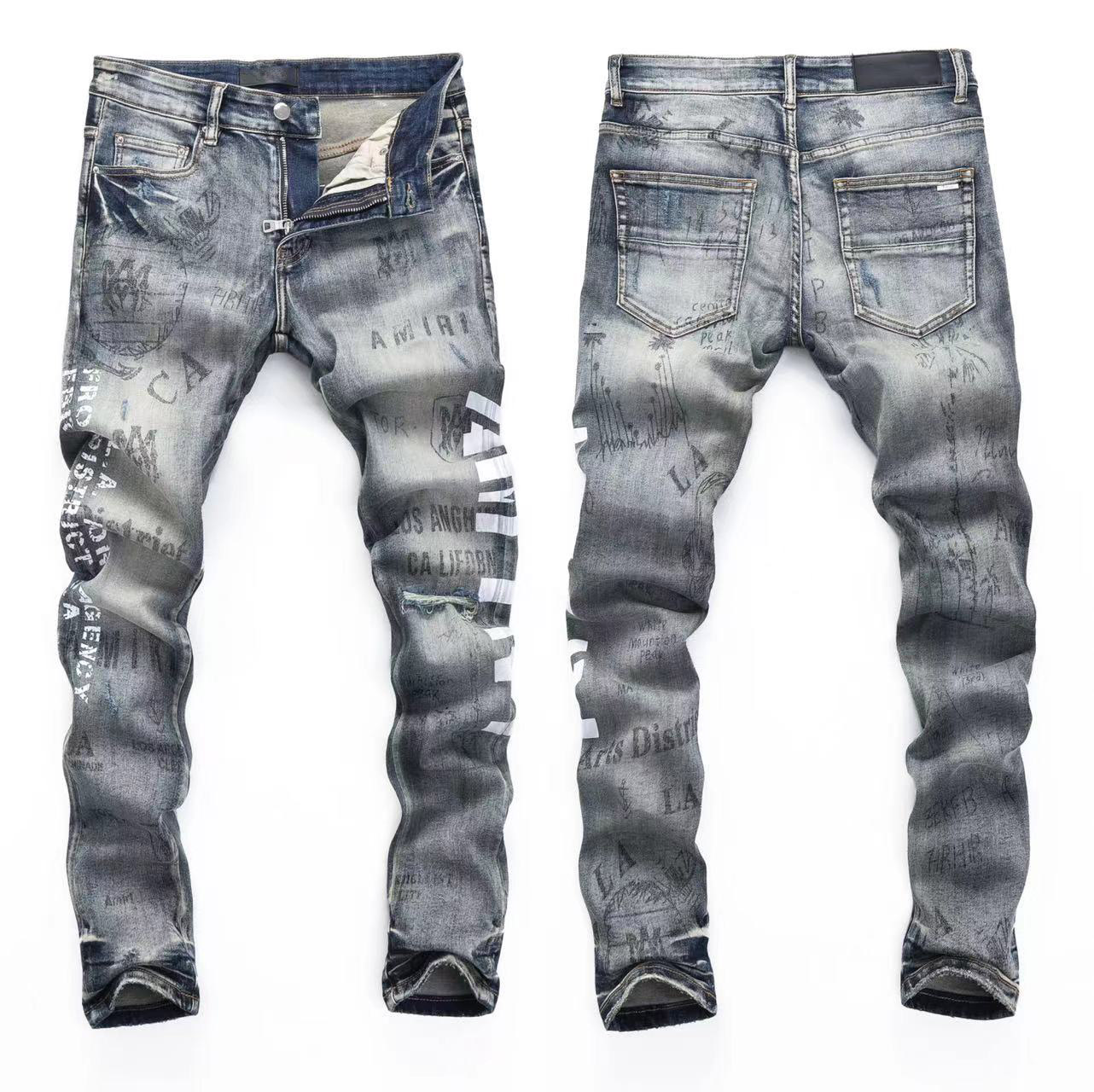 Biker Stretch Design Denim Fit Jeans For Mens Slim Painted Patch Trim Leg Cowboy Pants Male 3MC8, Amr-8290
Biker Stretch Design Denim Fit Jeans For Mens Slim Painted Patch Trim Leg Cowboy Pants Male 3MC8, Amr-8290