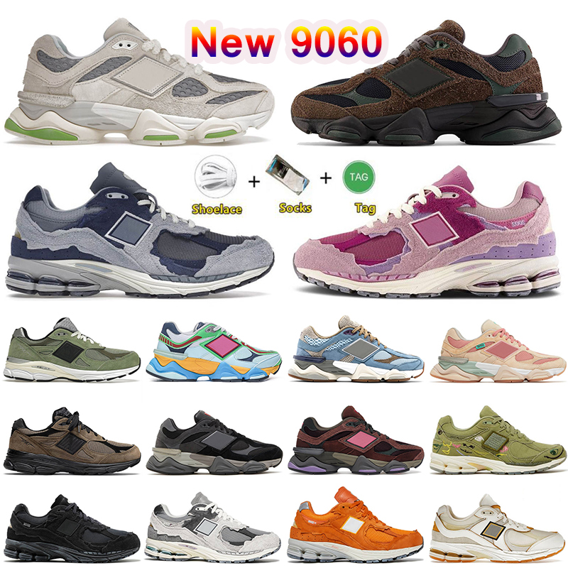 New Ballance 2002R 9060 Casual Shoes Athletic Mens Women Triple Black White Protection Pack Pink Rain Cloud Phantom Sea Salt Sail Dhgate JJJJound Sneakers Trainers