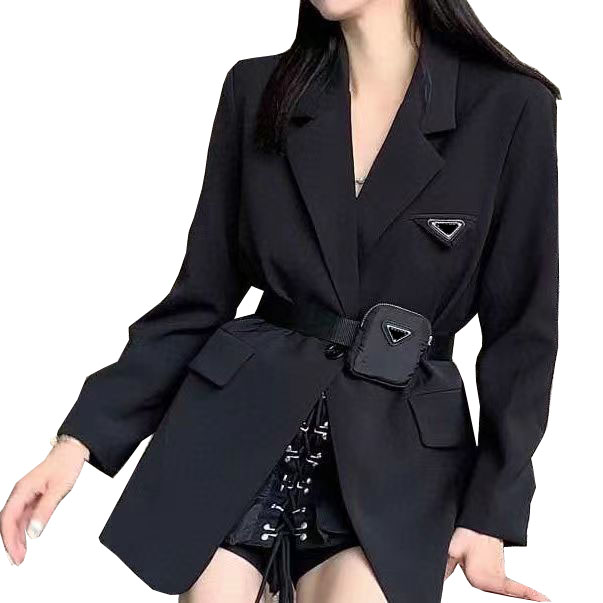 22SS Women Jacket Casual Blazers Style With Belt Corset Lady Slim Fashion Jackets Pocket Outwear Warm Coats -Lwindbreaker, Black
22SS Women Jacket Casual Blazers Style With Belt Corset Lady Slim Fashion Jackets Pocket Outwear Warm Coats -Lwindbreaker, Black