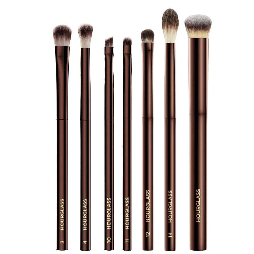hourglass eye makeup brushes set Luxury Eyeshadow Blending Shaping Contouring Highlighting Smudge Brow Concealer Liner Cosmetics Tools Metal Handle Soft Taklon
hourglass eye makeup brushes set Luxury Eyeshadow Blending Shaping Contouring Highlighting Smudge Brow Concealer Liner Cosmetics Tools Metal Handle Soft Taklon