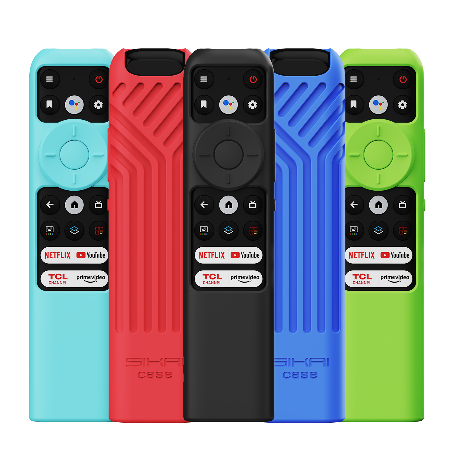 Silicon Remote Case for TCL Remote Control RC902N FMR1 Google Android Smart QLED Voice TV Protective Cover Environmentally