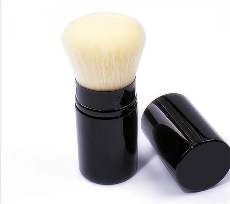 Brand LES BELGES single brush RETRACTABLE KABUKI BRUSHS with retail Box Package Makeup Tools Brushes Blender Fast Delivery z2505275QOP