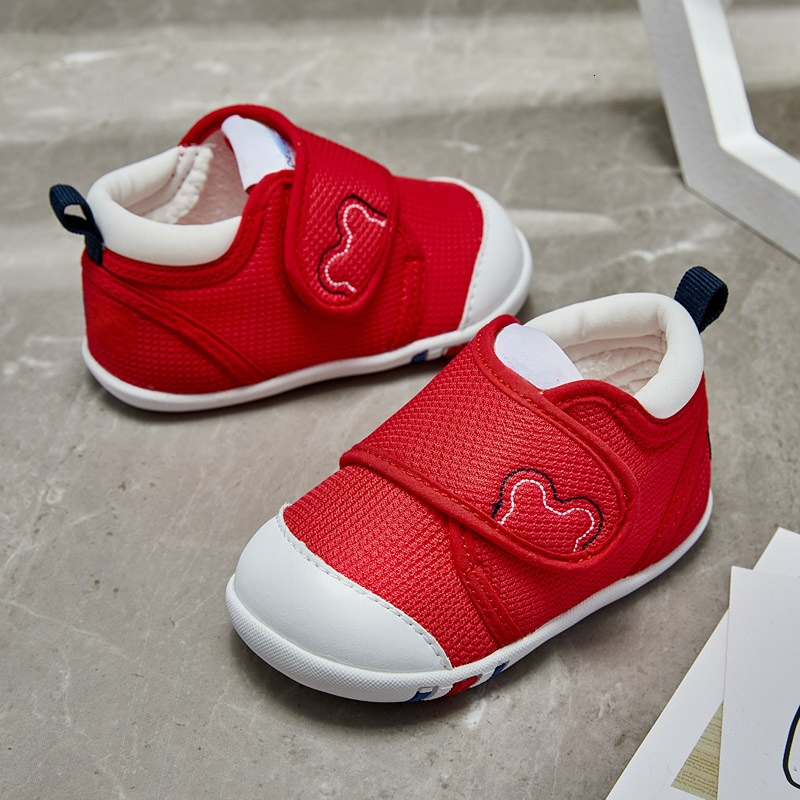 First Walkers Baby and Infant Toddler Shoes Spring and Autumn Boys and Girls Classic Soft-Sole Functional Shoes Step Front Children's Shoes 23031
