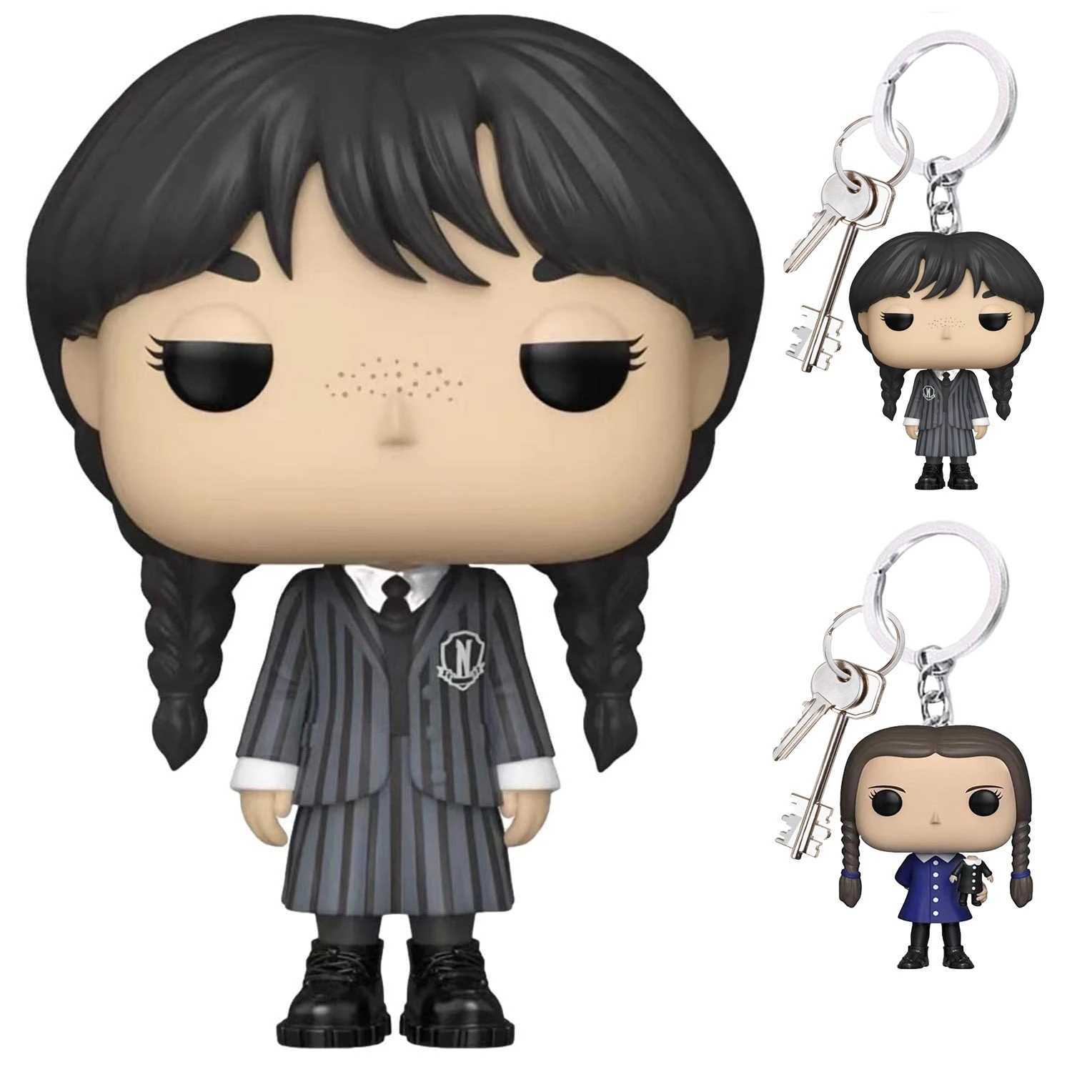 Keychains 20pcs Wednesday Addams Acrylic Keychain Cute Animated Family Figure Pendant Keyring Gift For Fans Decoration L230314
Keychains 20pcs Wednesday Addams Acrylic Keychain Cute Animated Family Figure Pendant Keyring Gift For Fans Decoration L230314