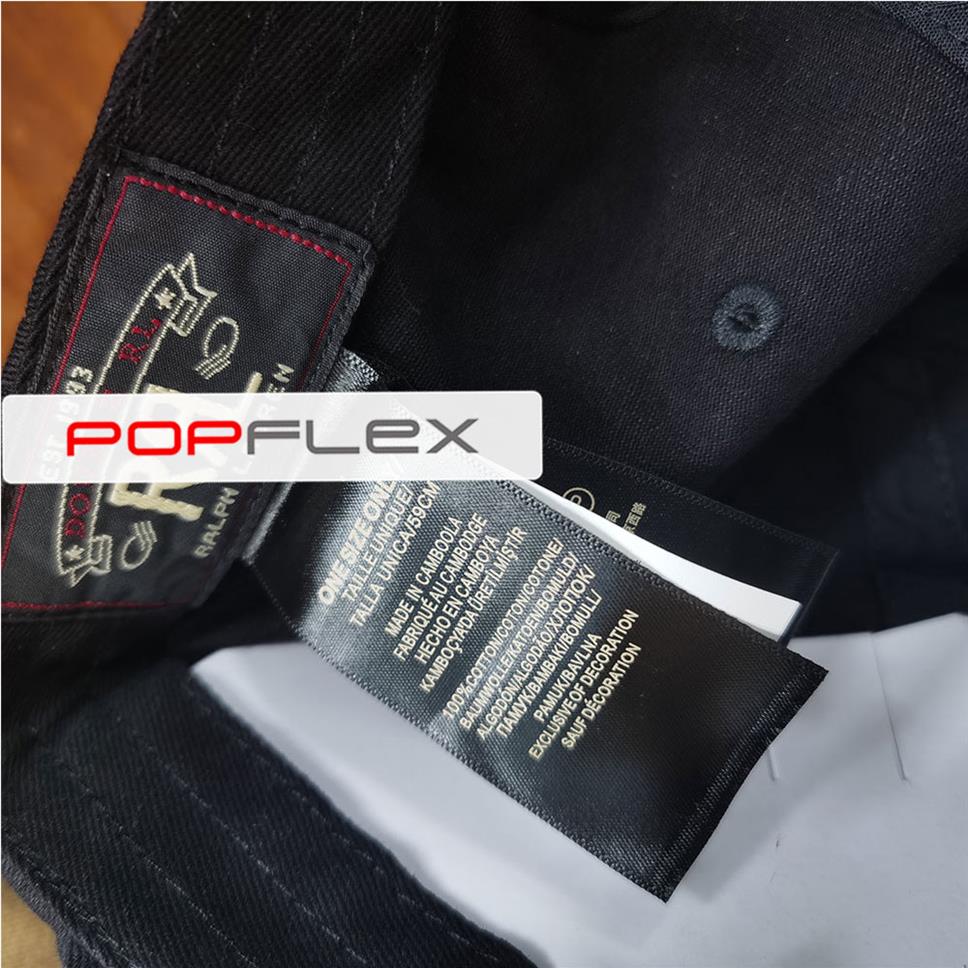 Ball Caps Blue Polo Cap with Double Embroidered Outdoor Winter Warmer Motion current R250723