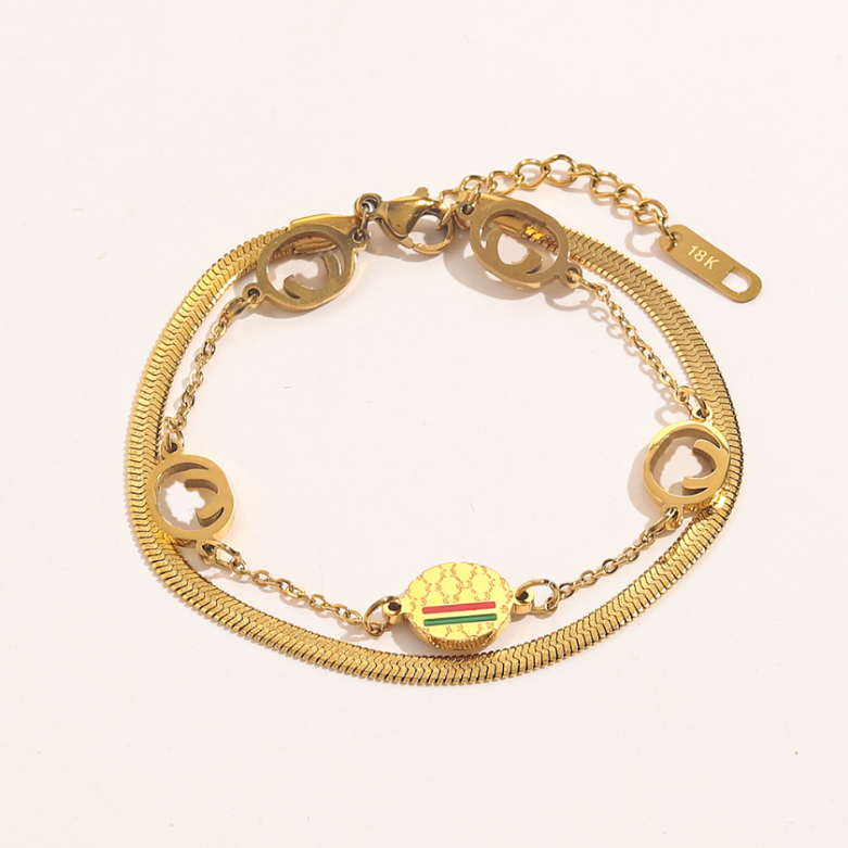 Designer Chain Bracelet Women Luxury Bracelet 18k Gilded Letters Bracelets Fashion Jewelry Popular Brand Accessories Premium Gift Couple
Designer Chain Bracelet Women Luxury Bracelet 18k Gilded Letters Bracelets Fashion Jewelry Popular Brand Accessories Premium Gift Couple