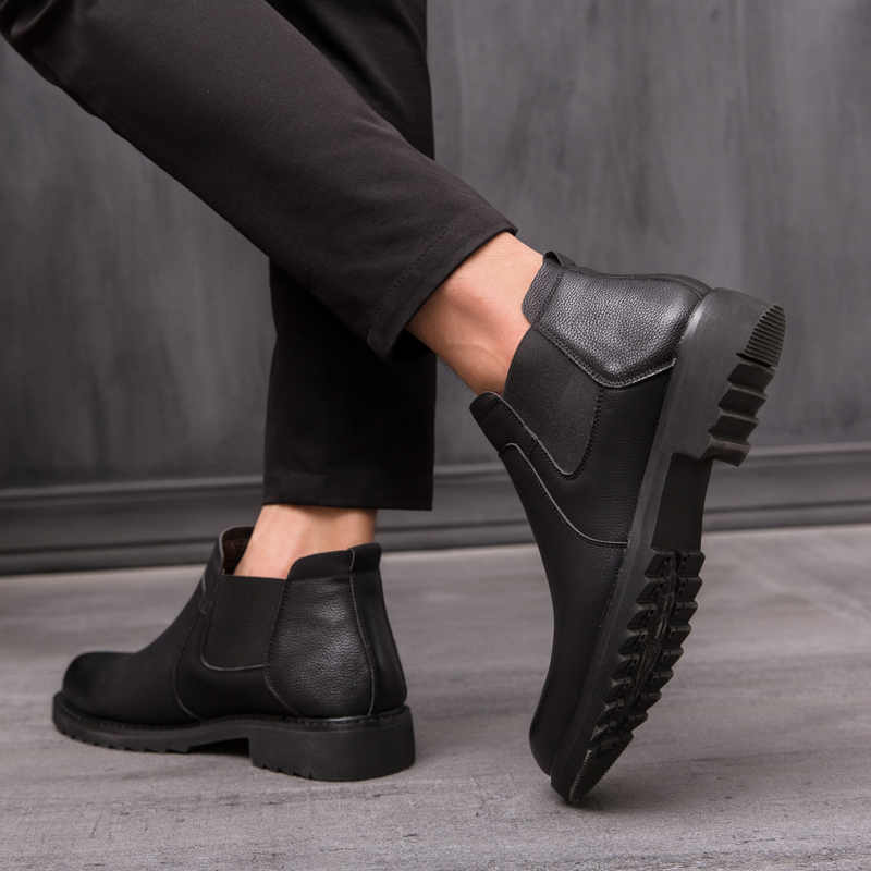 Brands Social Men Boots Retro Men Brand Comfortable Chelsea Boots 2023 New fashion Men Leather Boots Original Cowboy boots Black
Brands Social Men Boots Retro Men Brand Comfortable Chelsea Boots 2023 New fashion Men Leather Boots Original Cowboy boots Black