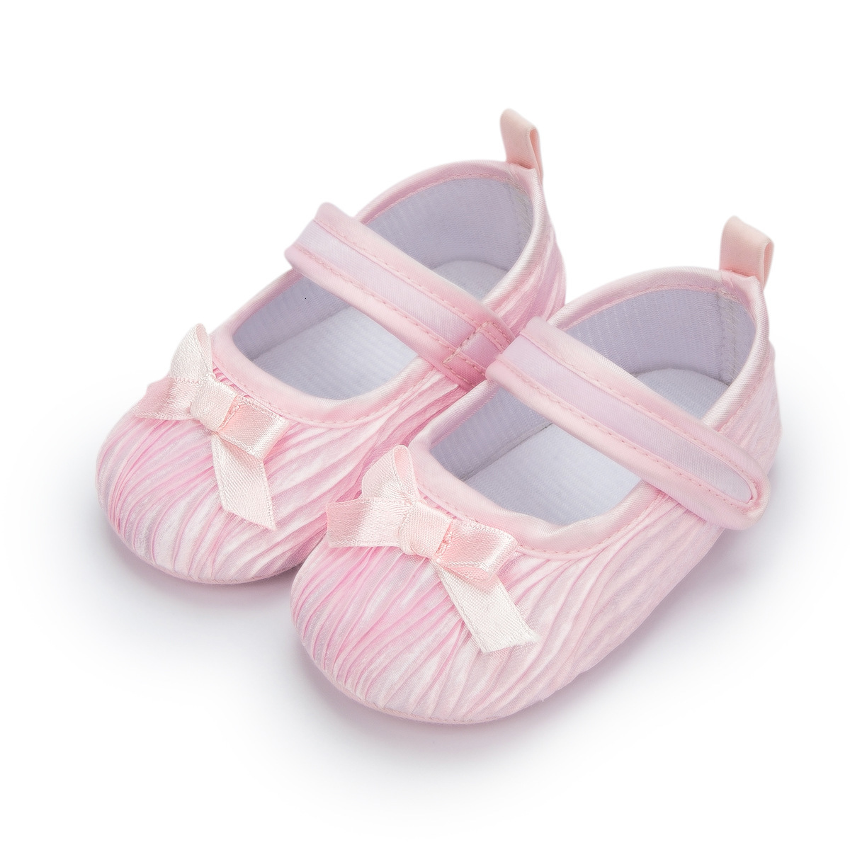 First Walkers Baby Girls Shoes Bowknot Soft Bottom Anti-Skid Toddler Shoes Baby Shoes Princess Shoes 230314