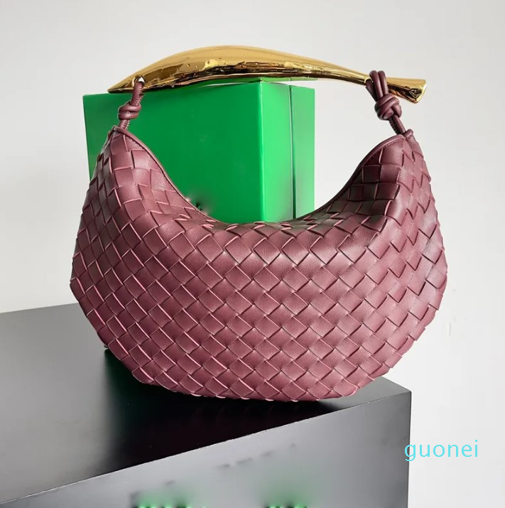 Designer-7A Weave Small Sardine Top Handle Bag Intrecciato Leather With Gold Copper Metal Handle Women Designer Tote Single Compartment Magnetic Closure Bottega 7
Designer-7A Weave Small Sardine Top Handle Bag Intrecciato Leather With Gold Copper Metal Handle Women Designer Tote Single Compartment Magnetic Closure Bottega 7