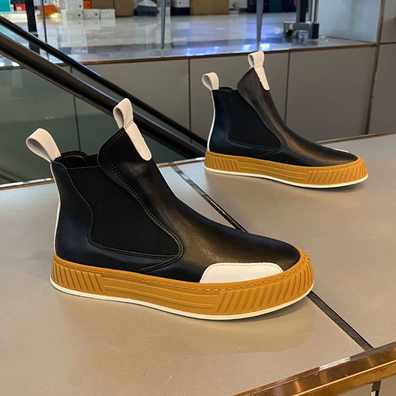 High Top Sneaker Men Winter Plush Snow Boot Fashion Casual Nubuck/Microfiber Leather Upper Height Increased Platform Board Shoes, 320-1 black
High Top Sneaker Men Winter Plush Snow Boot Fashion Casual Nubuck/Microfiber Leather Upper Height Increased Platform Board Shoes, 320-1 black