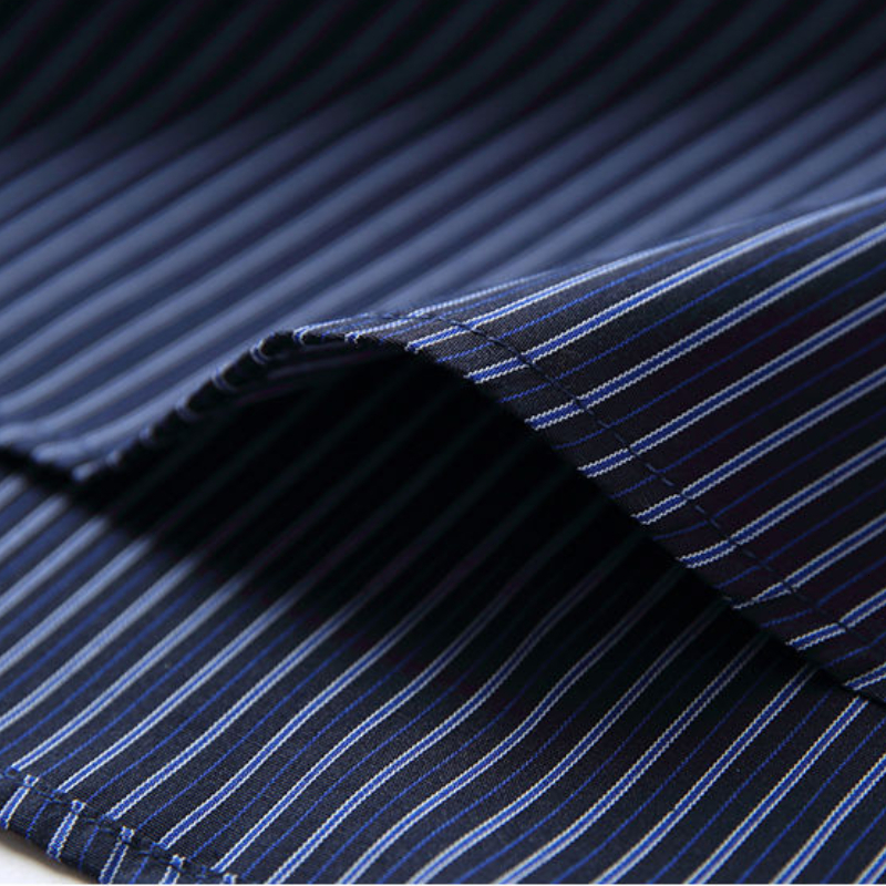 Men's Casual Shirts Shirts for Men Business Striped Long Sleeve Shirt Male Formal Casual Shirt Cotton Men Clothing Tooling Shirt Plus Size 4XL 5X