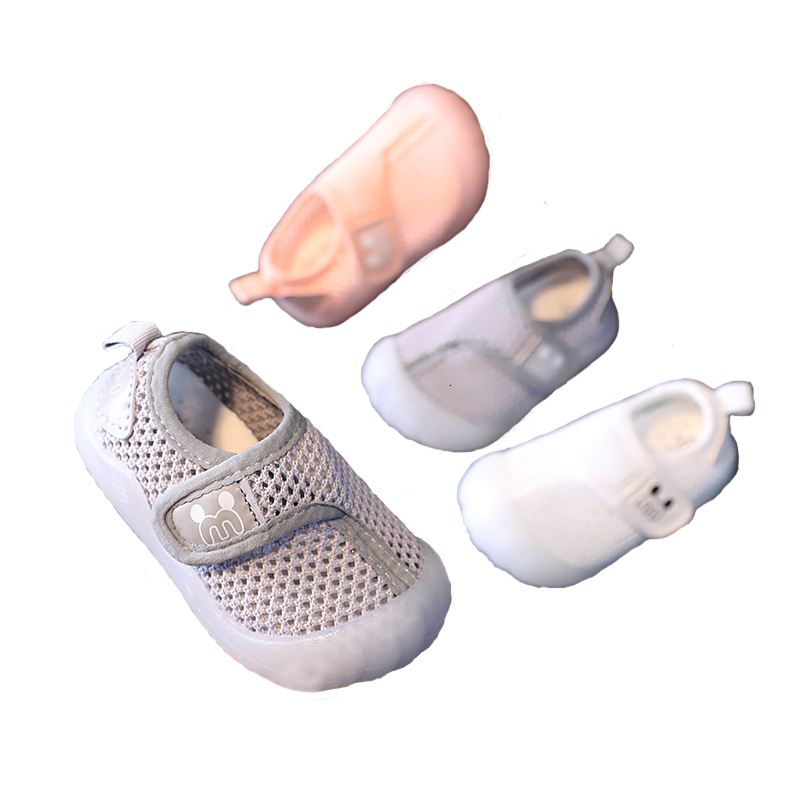 First Walkers Baby Shoes Spring Toddler Casual Shoes Soft Sole Kids First Walkers Mesh Breathable Shoe for Boys Girls SYR001 230314