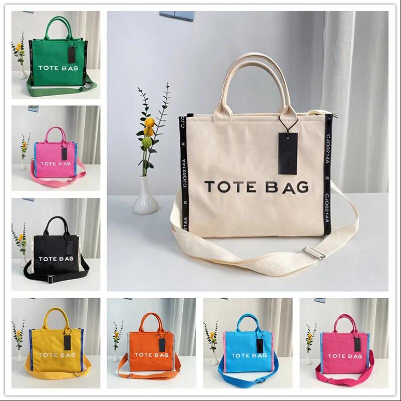 Designer The Tote Bag Women Handbag Shoulder Bag Jacobss Mini Leahter Jocobs Canvas Crossbody Shopping Luxury Fashion Totes Bag Black Large Marc Handbags Purse 33CM