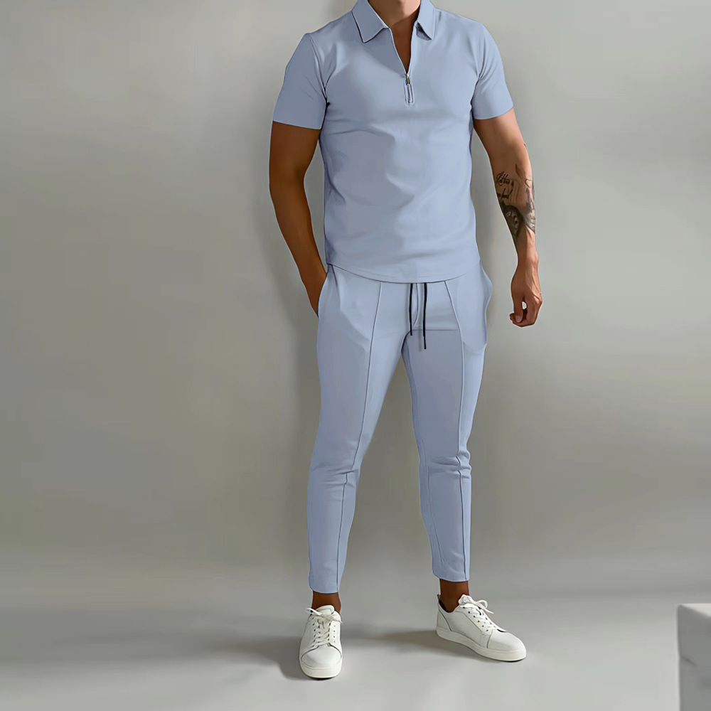 Mens Tracksuit Two Pieces Sets Jackets Polos Pants Daily Fashion Style Spring Summer Outwear Sports Set Tracksuits Jacket Tops Suits, Beige white
Mens Tracksuit Two Pieces Sets Jackets Polos Pants Daily Fashion Style Spring Summer Outwear Sports Set Tracksuits Jacket Tops Suits, Beige white