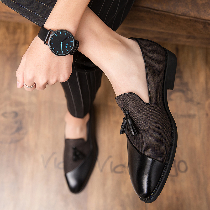 Fashion Business Dress Men's Shoes Classic Leather Men Suits Shoes Slip-On Oxfords Shoes Party tassel designer shoes
Fashion Business Dress Men's Shoes Classic Leather Men Suits Shoes Slip-On Oxfords Shoes Party tassel designer shoes