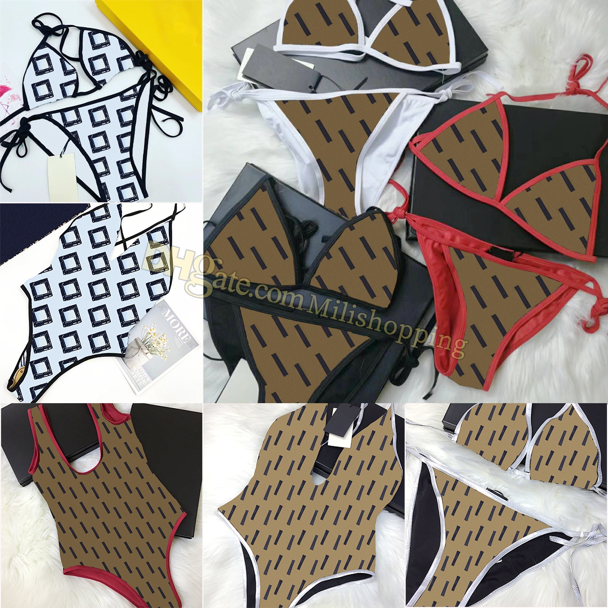 Women Swimwear Designer Fashion Swimsuit Sexy Girls Bathing Suit Summer Swimwear Bikinis Set Swim Clothing Swimming Bikini