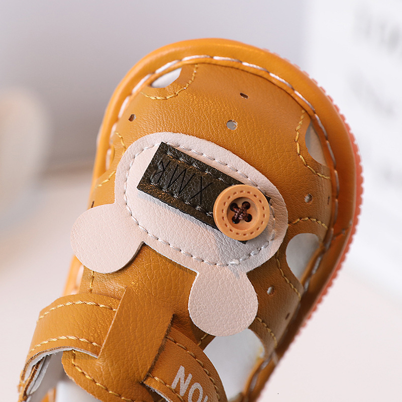 First Walkers Male Baby Sandals Summer Casual Breathable Female Baby Shoes 0-1-2 Years Old Non-slip Baby Soft Bottom Toddler Shoes 230314