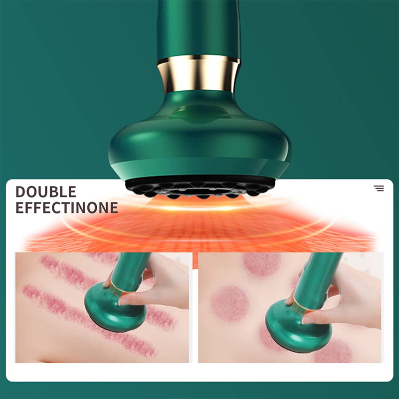 Full Body Massager Electric Vacuum Cupping Massager Suction Cup GuaSha Anti Cellulite Beauty Health Scraping Infrared Heat Slimming Massage Therapy 23