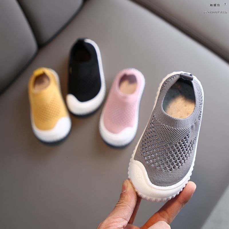 First Walkers Indoor Shoes Children's Boys Baotou Sandals Summer Mesh Girls' Sports Shoes Baby Soft Bottom Toddler Shoes 230314