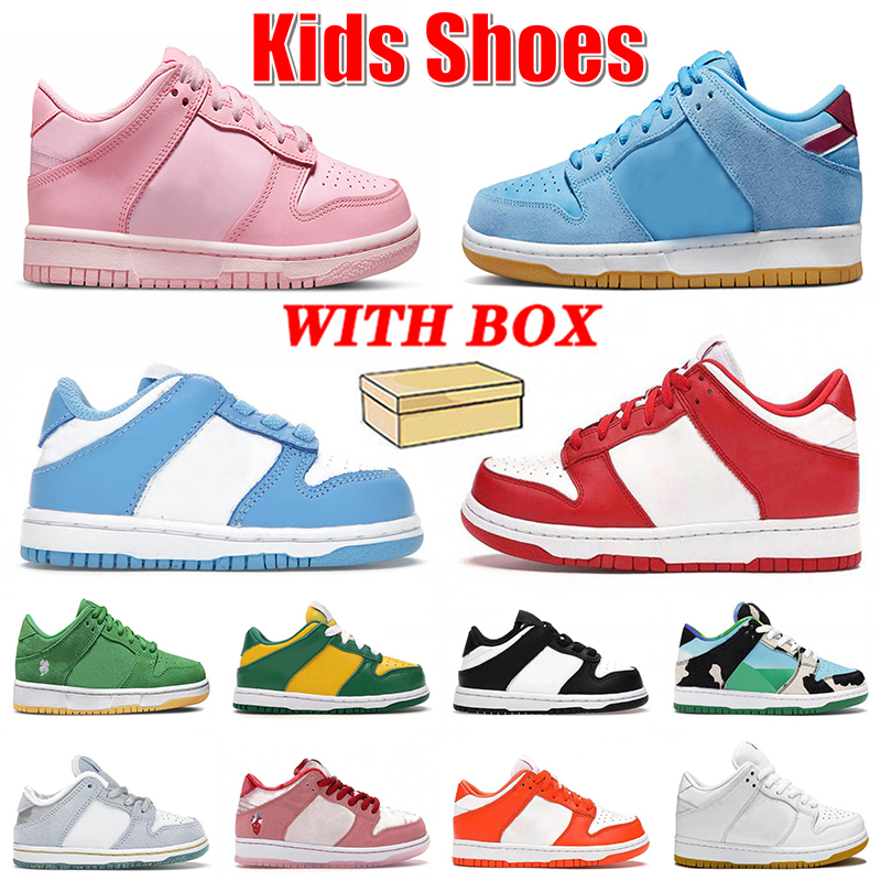With Box Designer Low Kids Shoes Triple Pink Running Sneakers Toddler Youth Infants Children Phillies Unc University Red Black White Panda StrangeLove Trainers, C51
With Box Designer Low Kids Shoes Triple Pink Running Sneakers Toddler Youth Infants Children Phillies Unc University Red Black White Panda StrangeLove Trainers, C51