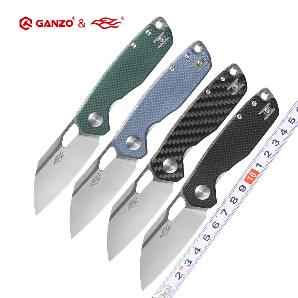 FBknife Ganzo FH924 60HRC D2 blade G10 or Carbon Fiber Handle Folding knife Survival Camping Pocket flipper Knife tactical edc outdoor tool