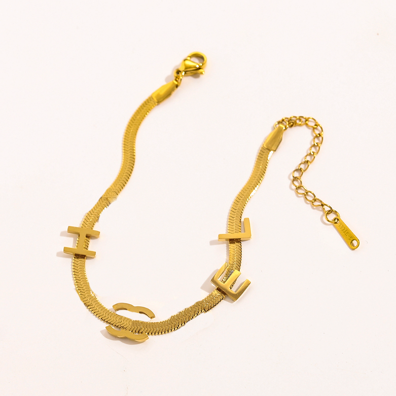 New Style Bracelets Womens Bangle 18K Gold Plated Stainless steel Crystal Lovers Gift Wristband Cuff Chain Wedding Jewelry Accessories Wholesale ZG1582
New Style Bracelets Womens Bangle 18K Gold Plated Stainless steel Crystal Lovers Gift Wristband Cuff Chain Wedding Jewelry Accessories Wholesale ZG1582