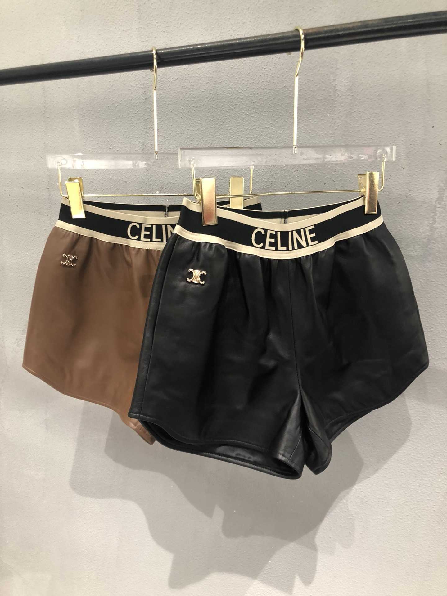 Womens Shorts Cell Line Short Tousers Triumphal Arch Letters Waist Webbing Splicing Leg Pants Leather Fashion Designer Luxury Brand Nic 4EDF, Black3
Womens Shorts Cell Line Short Tousers Triumphal Arch Letters Waist Webbing Splicing Leg Pants Leather Fashion Designer Luxury Brand Nic 4EDF, Black3