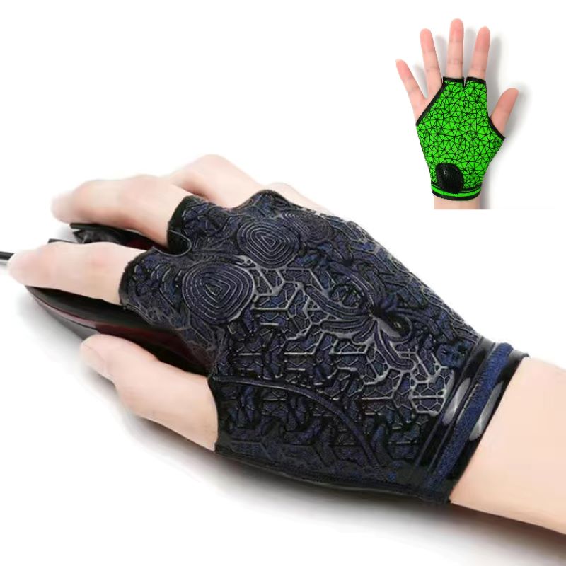 New Mouse Wrist Pad Anti-Sweat Mouse Pad Breathable Cool Ultra-Thin Keyboard Silicone Pad Anti-Mouse Hand Gamer Accessories
