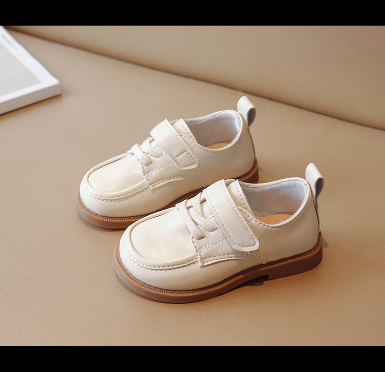 First Walkers Spring and autumn Korean version of children's leather shoes baby fashion toddler shoes boys soft sole single shoes sol 230314