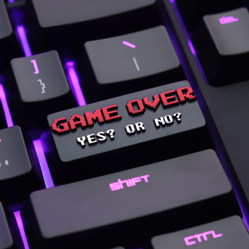 Enter Keycaps for Mechanical Keyboard Game Over GTX 3060Ti Graphics Card Key Caps Accessories