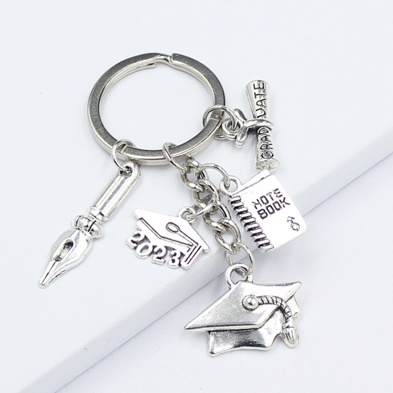 2023 Graduation Key Rings keychain Graduation Cap Pendant Graduate Gift Keyring for Him/Her Teen College High School Jewelry Wholesale
2023 Graduation Key Rings keychain Graduation Cap Pendant Graduate Gift Keyring for Him/Her Teen College High School Jewelry Wholesale