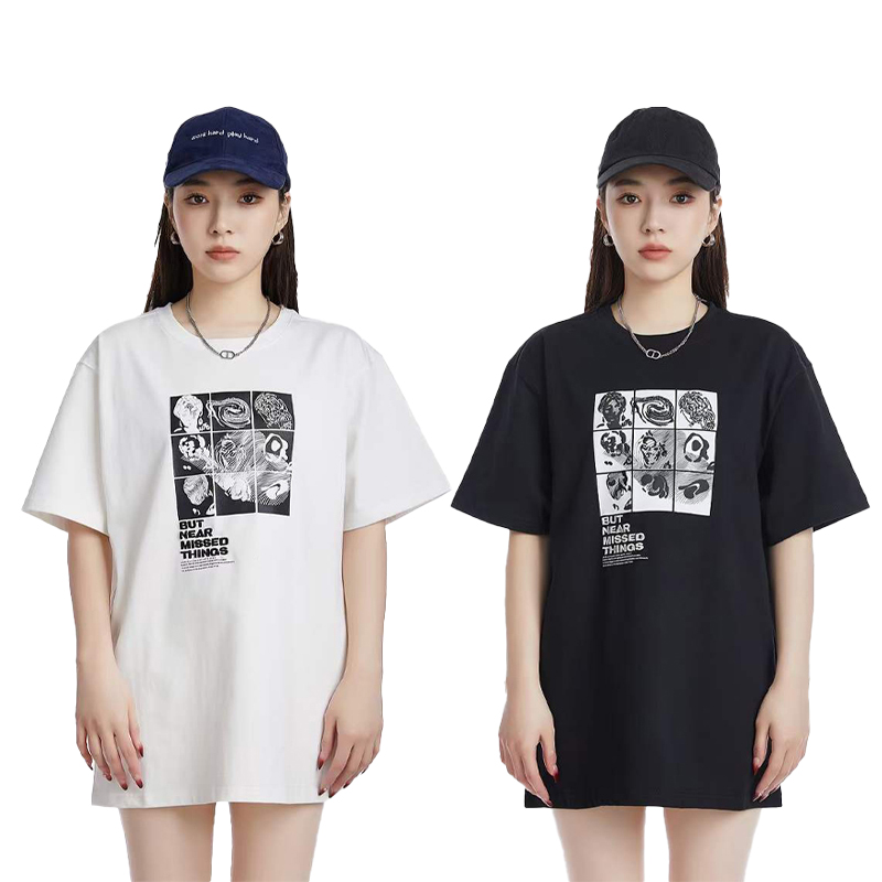 New crewneck women's T-shirt crewneck embroidery men's short sleeve top high product designer casual wear beach wear fashion street couple sports wear, White
New crewneck women's T-shirt crewneck embroidery men's short sleeve top high product designer casual wear beach wear fashion street couple sports wear, White