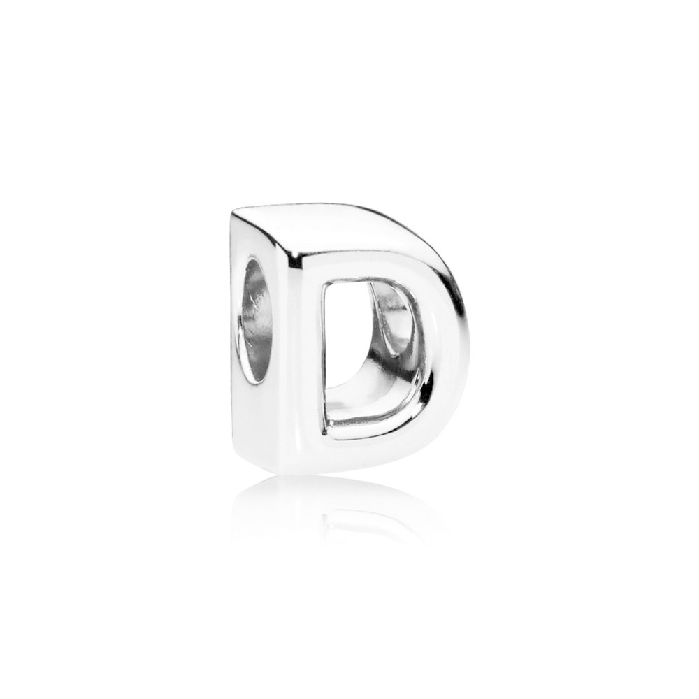 2023 New Popular 100 % 925 Sterling Silver DIY Bracelet 26 Letter Charm Pearl Women' Jewelry Free Delivery