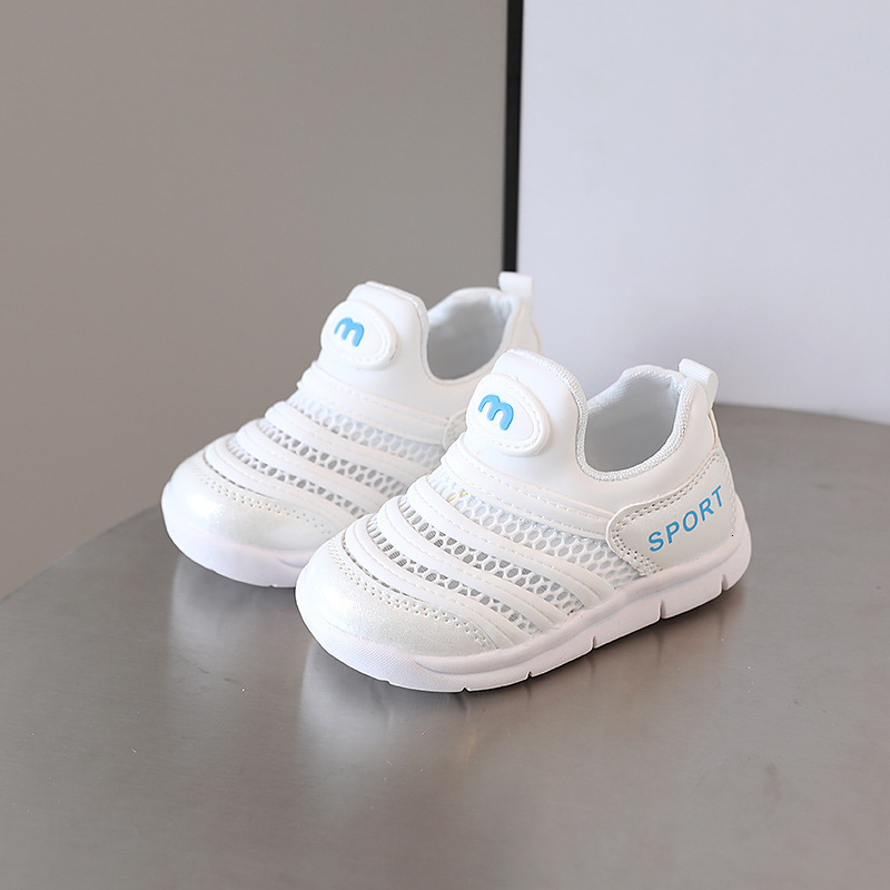 First Walkers Summer Children's Shoes 1-6 Years Old Baby Toddler Shoes Children's Single Mesh Shoes Children's Sports Shoes Girls Casua