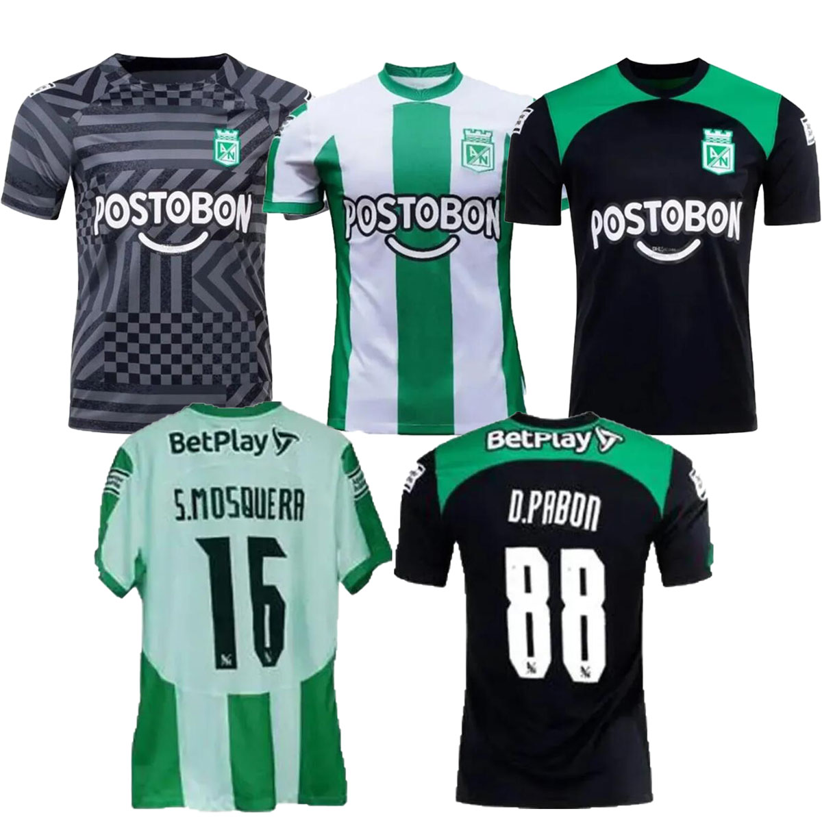 2023 Atletico Nacional Medellin Soccer Jerseys 23/24 D.PABON J.DUQUE DA COSTA JARLAN Shirt .MOSQUERA CANDELO Man Football uniform, Away
2023 Atletico Nacional Medellin Soccer Jerseys 23/24 D.PABON J.DUQUE DA COSTA JARLAN Shirt .MOSQUERA CANDELO Man Football uniform, Away