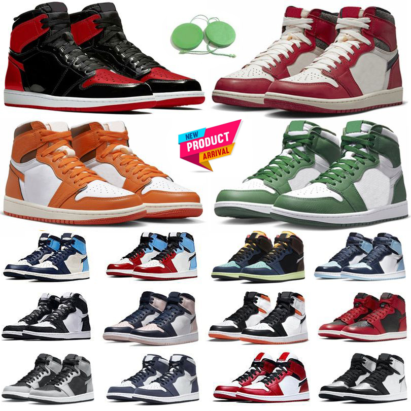 2023 Jumpman 1s Mens Basketball Shoes Sneaker Chicago Gorge Green UNC Bred Patent Dark Mocha TS Denim Silver Smoke Grey Shadow Men Women Trainers Sports Sneakers, Color#16
2023 Jumpman 1s Mens Basketball Shoes Sneaker Chicago Gorge Green UNC Bred Patent Dark Mocha TS Denim Silver Smoke Grey Shadow Men Women Trainers Sports Sneakers, Color#16