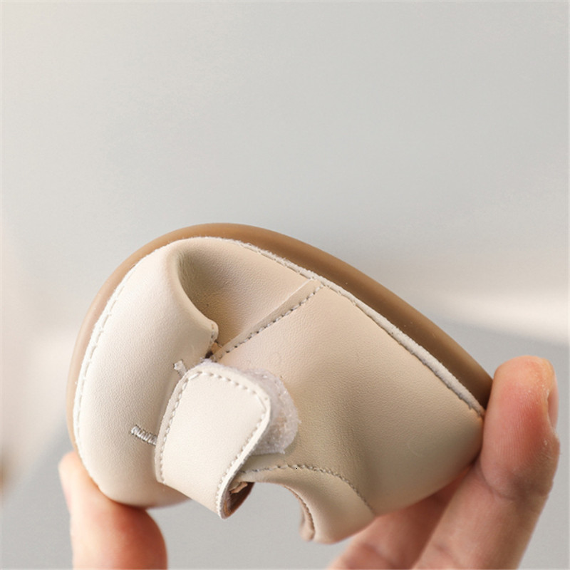 First Walkers Spring Baby Shoes Leather Cute Rabbit Pattern Toddler Girls Princess Shoes Soft Sole Outdoor Tennis Fashion Kids Shoes 230314