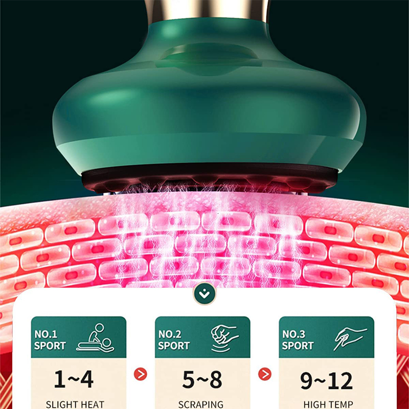 Full Body Massager Electric Vacuum Cupping Massager Suction Cup GuaSha Anti Cellulite Beauty Health Scraping Infrared Heat Slimming Massage Therapy 23