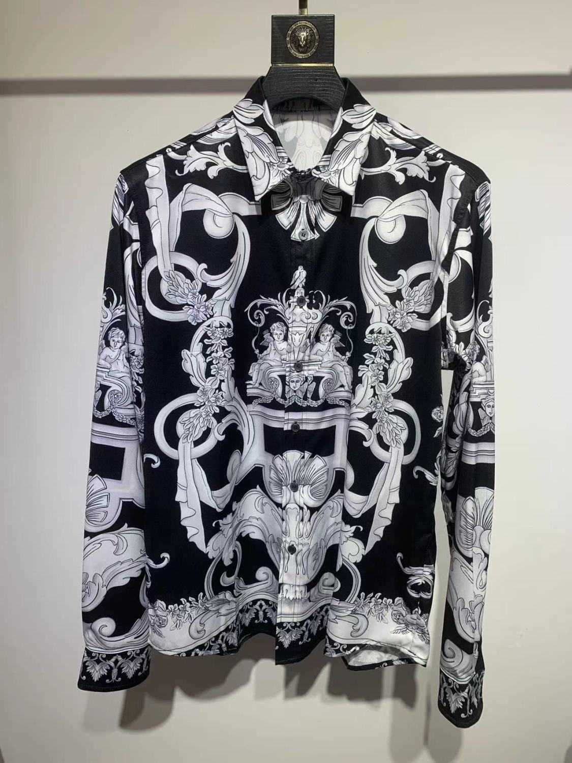 designer t shirt Hawaiian shirts Fashion Printed Men Casual Shirt Fd tracksuits Medusa Silk Loose Thin Jacket Mens Long Sleeved Sweatshirts 18 Colors, No logo white t-shirt 
designer t shirt Hawaiian shirts Fashion Printed Men Casual Shirt Fd tracksuits Medusa Silk Loose Thin Jacket Mens Long Sleeved Sweatshirts 18 Colors, No logo white t-shirt