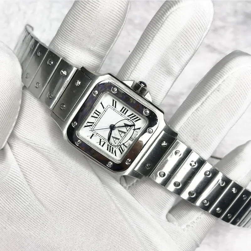 2 styles 29mm size women watch Silver case Ladies luxury watches White dial Roman numerals quartz AAA quality watches women wristwatches waterproo, 0.8mm
2 styles 29mm size women watch Silver case Ladies luxury watches White dial Roman numerals quartz AAA quality watches women wristwatches waterproo, 0.8mm