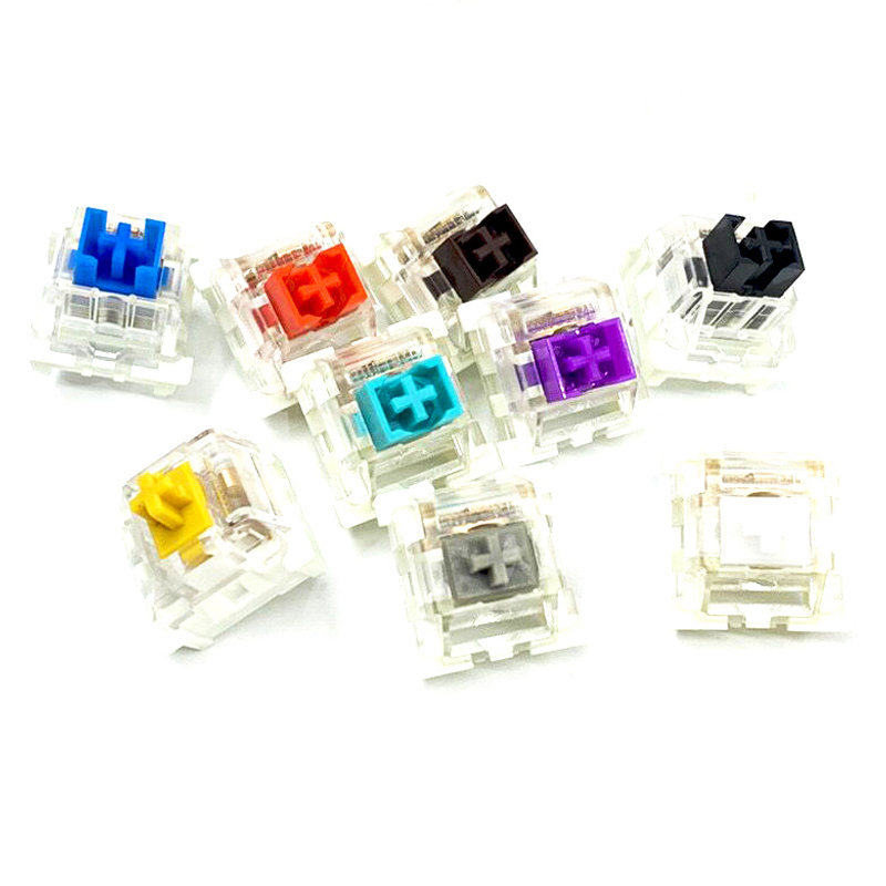 Outemu Switch for Mechanical Keyboard Switches 3Pin Clicky Linear Tactile Silent Switchs RGB Gaming Compatible Cherry MX