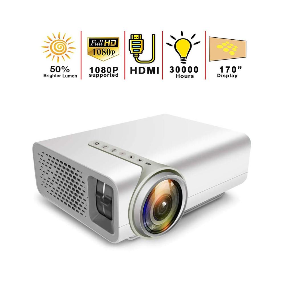 Portable YG520 For Home Theater System Movie Video Projector With HDMI-Compatible AV USB Mini HD 1080P
Portable YG520 For Home Theater System Movie Video Projector With HDMI-Compatible AV USB Mini HD 1080P