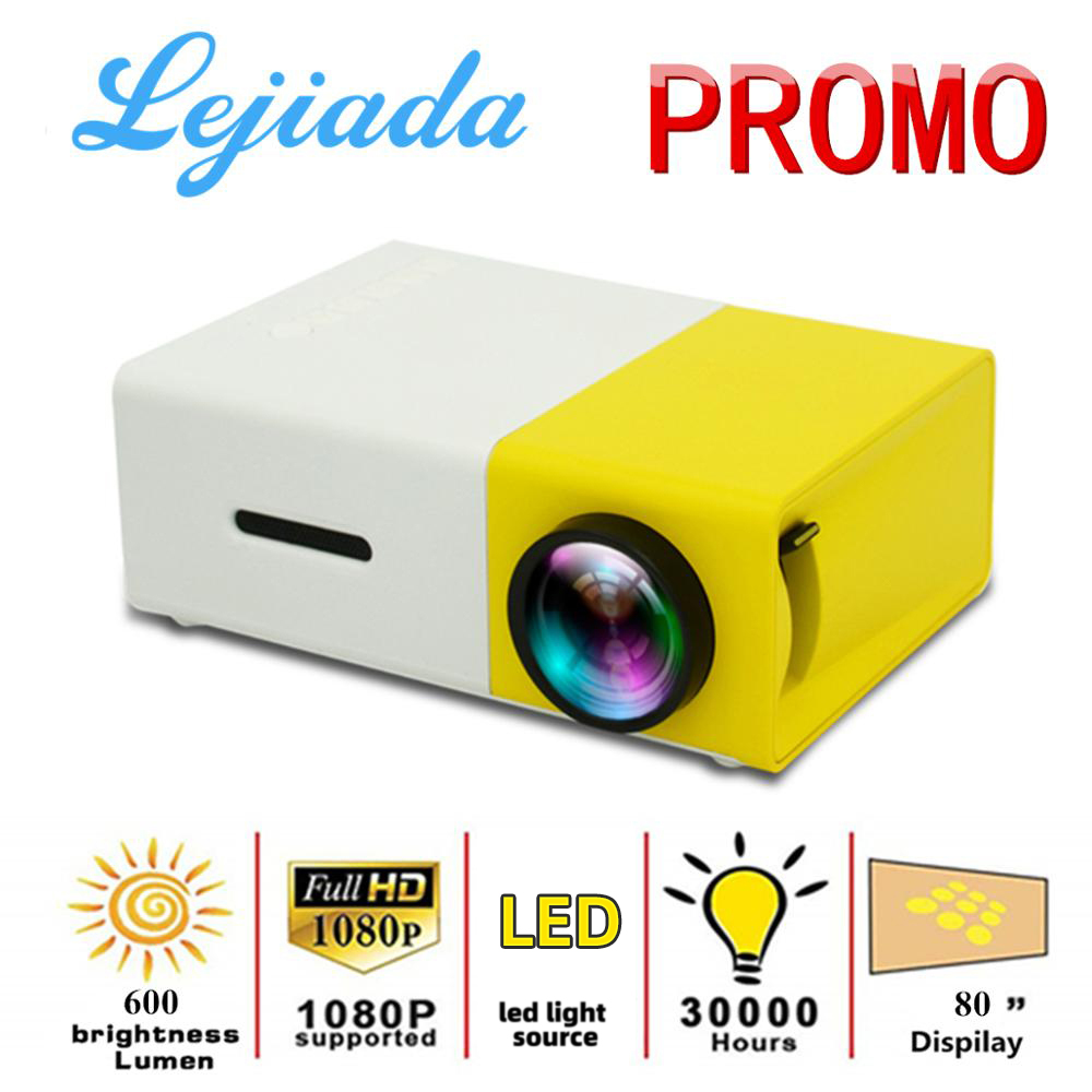 YG300 Pro LED Mini Projector 480x272 Pixels Supports 1080P HDMI-compatible USB Audio Portable Home Media Video Player
YG300 Pro LED Mini Projector 480x272 Pixels Supports 1080P HDMI-compatible USB Audio Portable Home Media Video Player