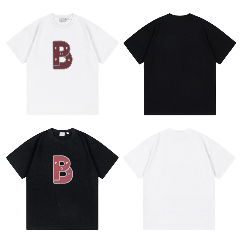 Summer men's T-shirts crewneck black and white women's T-shirt pure cotton breathable sweat absorption short sleeve top fashion letter couple clothes
Summer men's T-shirts crewneck black and white women's T-shirt pure cotton breathable sweat absorption short sleeve top fashion letter couple clothes