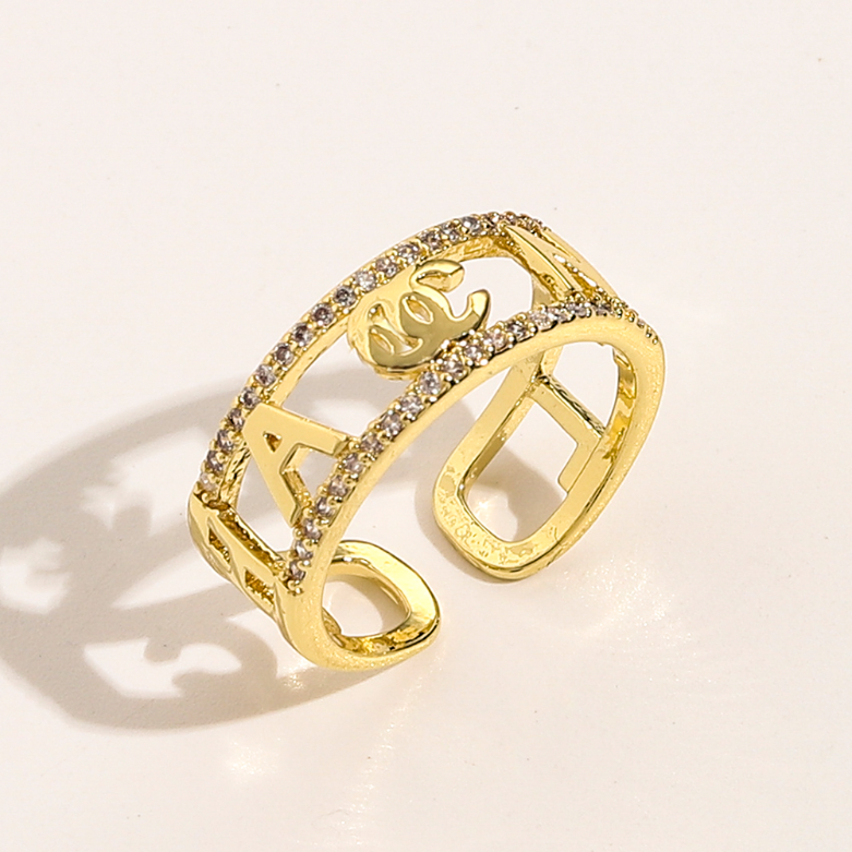 New Style Designer Rings Womens Crystal 18K Gold Plated Copper Finger Adjustable Ring For Womens Loves Party Wedding Gifts Wholesale ZG1506
New Style Designer Rings Womens Crystal 18K Gold Plated Copper Finger Adjustable Ring For Womens Loves Party Wedding Gifts Wholesale ZG1506