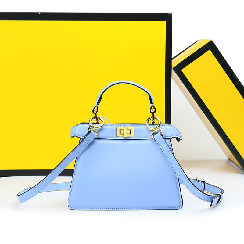 Mini Tote Bag Peeka Boo Handbags 7 Colours Designer Crossbody Bags Candy Purse Genuine Leather Shoulder Bags Multi Compartment Wallets Large Capacity Twist Lock, Black
Mini Tote Bag Peeka Boo Handbags 7 Colours Designer Crossbody Bags Candy Purse Genuine Leather Shoulder Bags Multi Compartment Wallets Large Capacity Twist Lock, Black