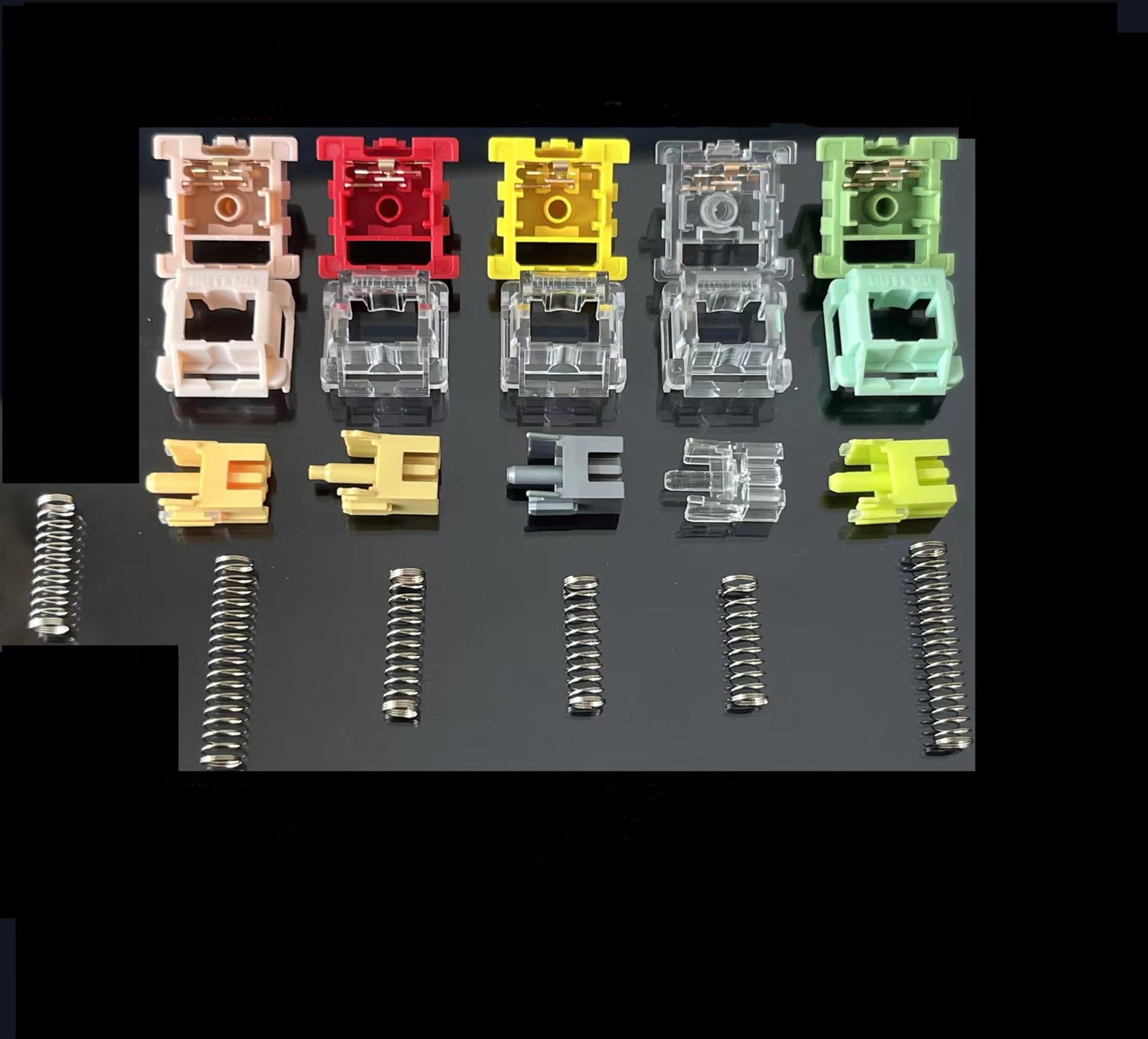 Outemu Switches Mechanical Keyboard Switch 3Pin Lube RGB Gaming MX Switch Silent Clicky Linear Tactile Similar Panda Switches